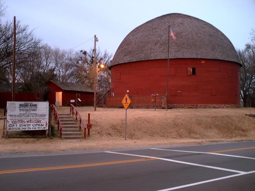 Round Barn on Route 66 — Arcadia, Oklahoma