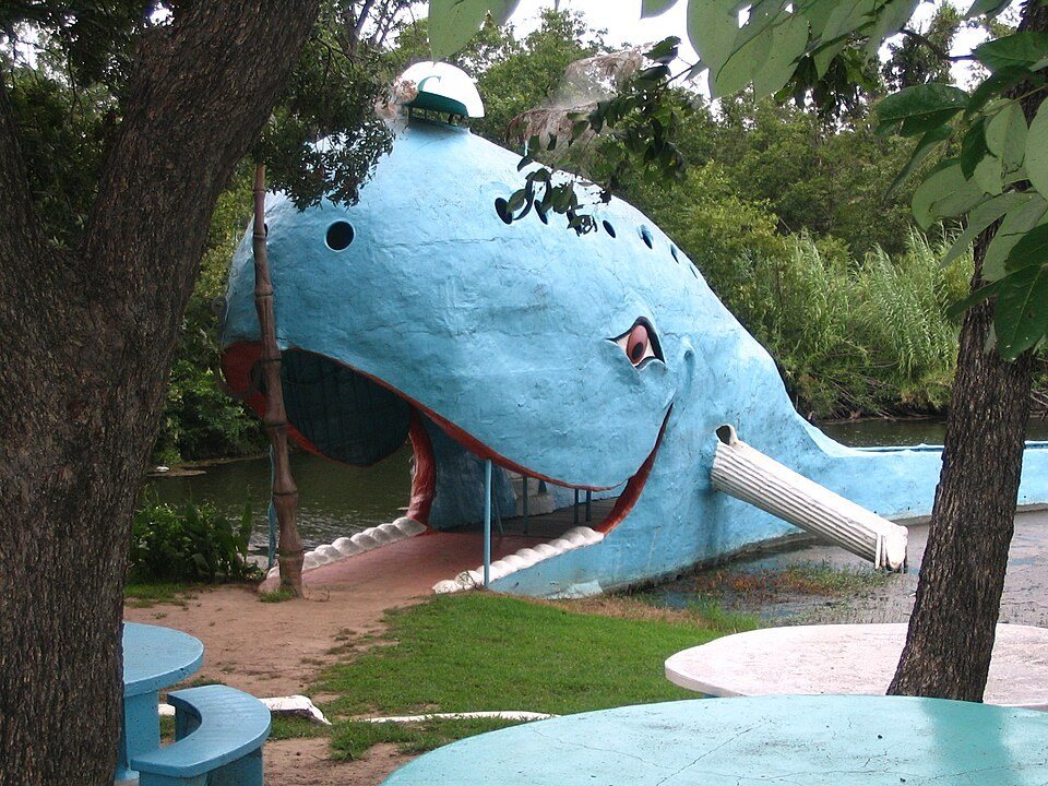 Blue Whale of Catoosa — Catoosa, Oklahoma
