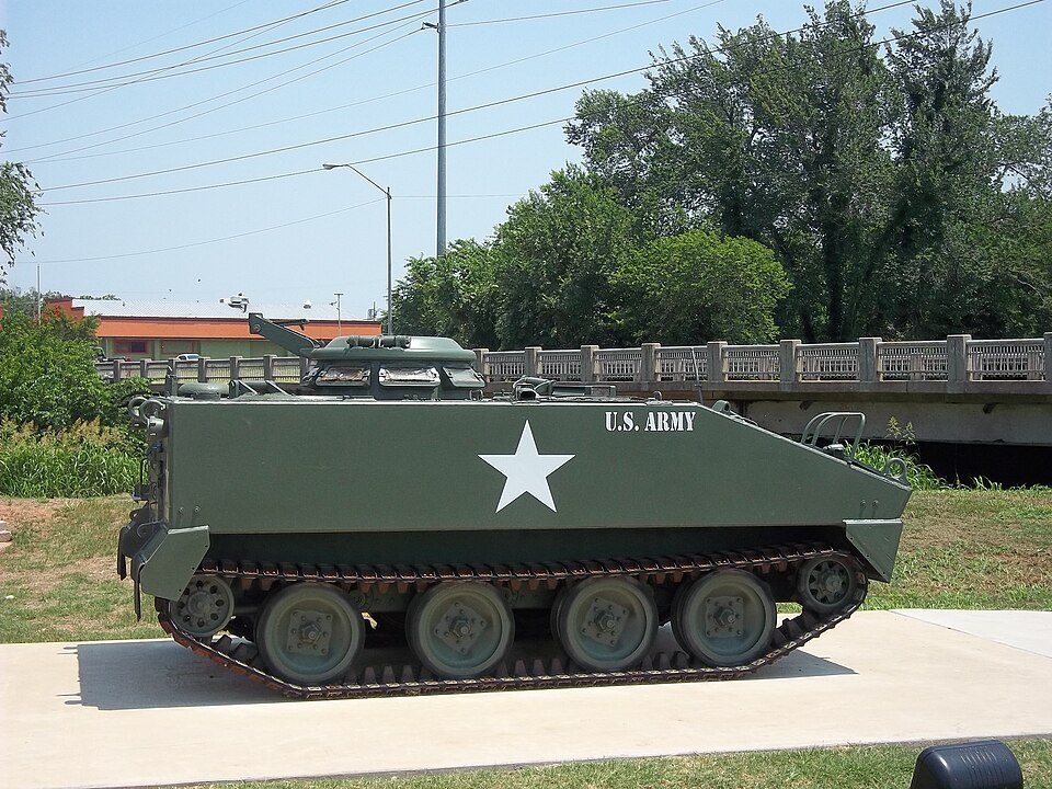 War memorial display — Del City, Oklahoma