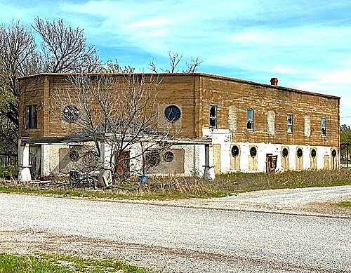 Old town building — Faxon, Oklahoma