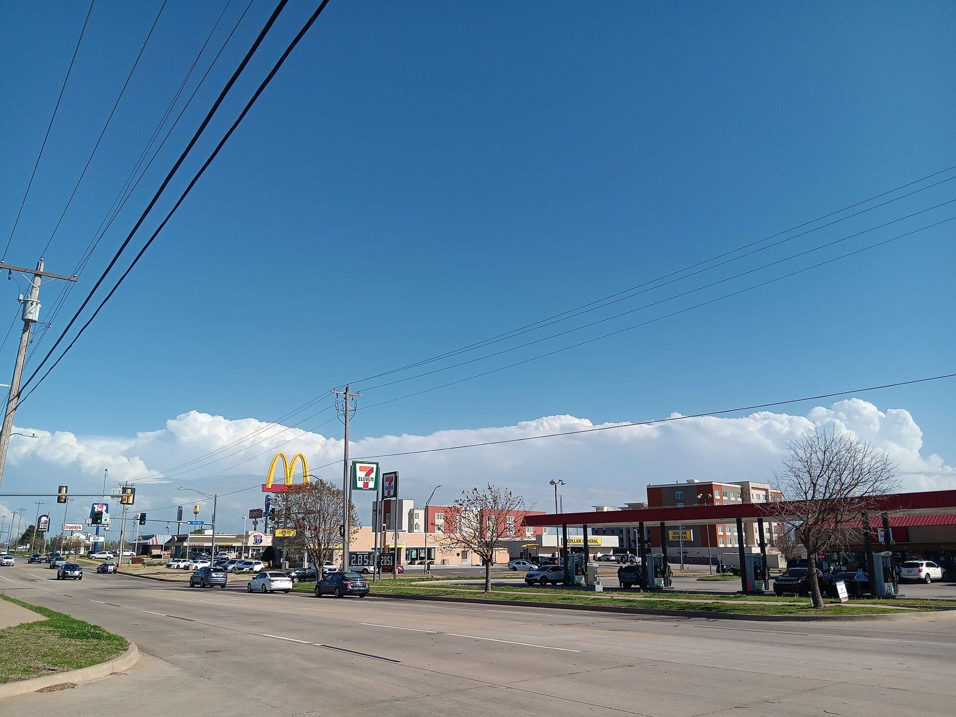 Northwest 12th Street and City Avenue in Moore, Oklahoma